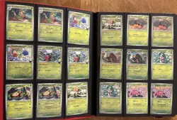 Pokemon TCG Destined Rivals Master Base Set - Complete In Binder 001-182 +EX - Image 3