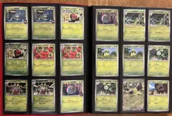 Pokemon TCG Destined Rivals Master Base Set - Complete In Binder 001-182 +EX - Image 4