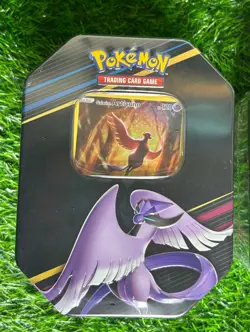 Pokemon Crown Zenith Tin Set of 3 Galarian Moltres Zapdos Articuno - Image 2