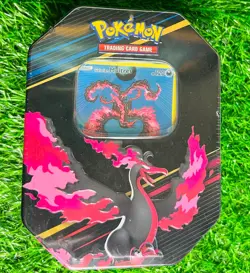 Pokemon Crown Zenith Tin Set of 3 Galarian Moltres Zapdos Articuno - Image 4