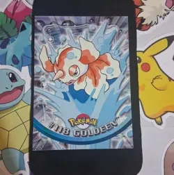 Goldeen #118 Topps Pokemon Tv Animation Series MP - Image 1