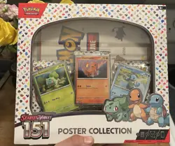 Pokemon TCG: Scarlet & Violet 151 Poster Collection Box New/Sealed - Image 1