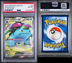 2023 Pokemon Venusaur ex 182/165 Sv: Scarlet & Violet 151 - Ultra Rare - PSA 8 - Image 3