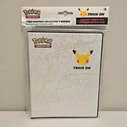 Pokemon 25th Anniversary Jumbo Pikachu First Partner Collector's Binder SEALED 820650809606 - Image 1