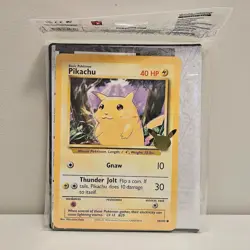 Pokemon 25th Anniversary Jumbo Pikachu First Partner Collector's Binder SEALED 820650809606 - Image 2