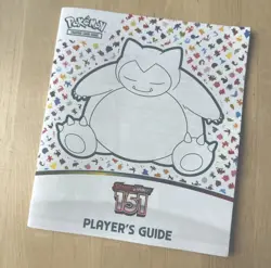 Pokemon TCG Scarlet and Violet 151 Players Guide ETB Checklist Booklet Book - Image 1