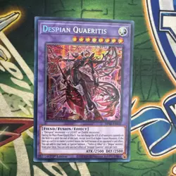 Yugioh! Despian Quaeritis MP22-EN141 Secret Rare 1st Edition NM - Image 1