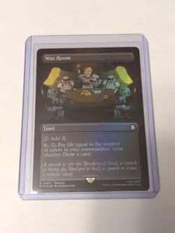 MTG War Room Fallout 1068 Foil Promo - Image 1