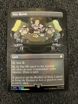 Magic The Gathering MTG - War Room Foil - Fallout Promo - Image 1