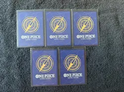 Set Of 5 Monkey.D.Luffy Treasure Booster Set Promos (ST10-006) Foil Eng - Image 2