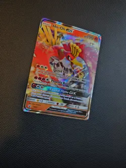 2017 Pokemon TCG - Ho-Oh GX SM57 Black Star Promo Rare Holo Full Art - NM - Image 2