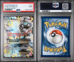 2016 Pokemon XY Fates Collide Mega Altaria EX #121/124 Full Art PSA 9 - Image 3