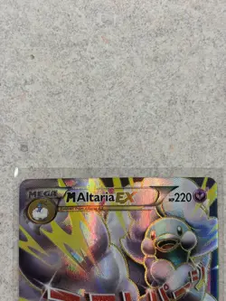 Pokemon Mega M Altaria EX Full Art Ultra Rare Card 121/124 Fates Collide 2016 - Image 2