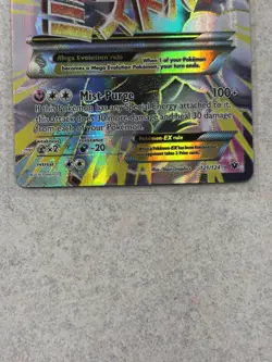 Pokemon Mega M Altaria EX Full Art Ultra Rare Card 121/124 Fates Collide 2016 - Image 3
