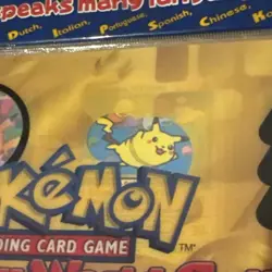 Pokemon Pikachu World Collection 2000 Original Packaging sealed 9 Card Promo Set - Image 3