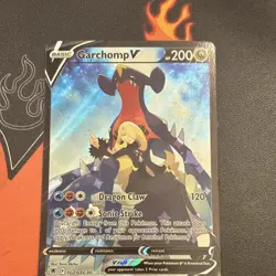 Pokemon Garchomp V TG23/TG30 Ultra Rare Full Art Holo Astral Radiance Card - Image 1