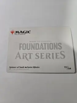 Spinner of Souls - Art Card (13/54) - Gold-Stamped Signature - MTG - NM - Image 2
