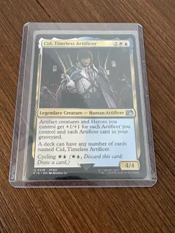 MTG Cid, Timeless Artificer 0418 Final Fantasy Regular Uncommon NM - Image 1