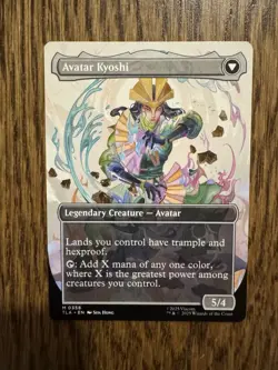The Legend of Kyoshi / Avatar Kyoshi (Borderless) Regular: Avatar ATLA MTG (NM) - Image 1