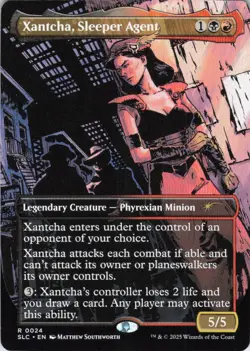 MTG Xantcha, Sleeper Agent (24) | NM | Secret Lair Countdown Kit {SLC} - Image 1