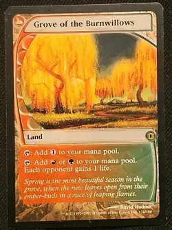 MTG Grove of the Burnwillows Future Sight 🌟RARE🌟 MT/NM Magic the Gathering - Image 1