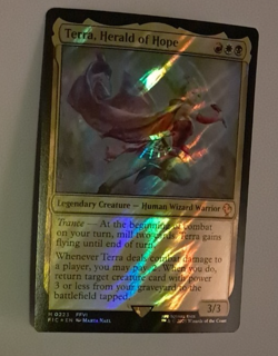 Terra Herald of Hope Surge FOIL NM FINAL FANTASY VI FFVI Magic the Gathering MTG - Image 1