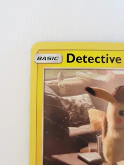 Pokemon Card Black Star Promo Sun & Moon SM194 Holo Detective Pikachu NM - Image 3