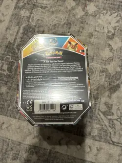 POKEMON TCG Collector TIN [For the EONS] Set VAPOREON V w/4 PKs NEW! - Image 2