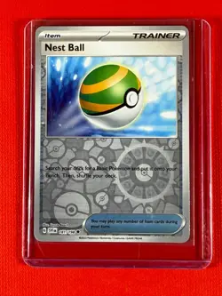 2023 Pokemon Scarlet & Violet Nest Ball #181/198 - Reverse Holo - Image 1