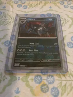 Zoroark 062/086 Holo Rare White Flare Pokemon TCG NM pokeball Pattern - Image 3
