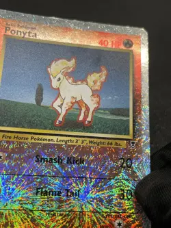 Pokemon TCG Ponyta Reverse Holo 87/110 2002 Legendary Collection - Image 3