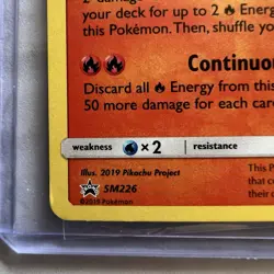 Pokemon TCG Charizard Black Star Promo SM226 Holo Rare Sun And Moon 2019 - Image 5