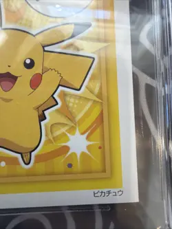 Pikachu Pokemon Karuta 2020 Pikachu CGC Gem Mint 10 - Rare and Low Pop (4)! - Image 5