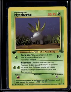 Oddish 1st Edition Jungle Common 58/64 1999 (FRENCH)(NM) / Pokemon TCG - Image 1