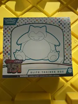 FACTORY SEALED Pokemon TCG Scarlet & Violet 151 ETB Elite Trainer Box READ TEAR - Image 1