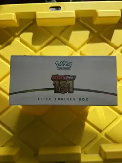 FACTORY SEALED Pokemon TCG Scarlet & Violet 151 ETB Elite Trainer Box READ TEAR - Image 3