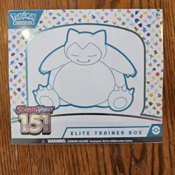 Pokemon 151 ETB - Scarlet & Violet Elite Trainer Box TCG Cards Factory Sealed 820650853159 - Image 1
