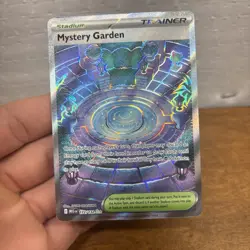 Mystery Garden 172/132 Ultra Rare Mega Evolution Pokemon TCG Mint NM - Image 1