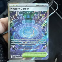 Mystery Garden 172/132 Ultra Rare Mega Evolution Pokemon TCG Mint NM - Image 1