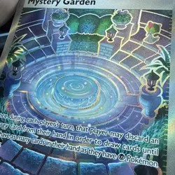 Mystery Garden 172/132 Ultra Rare Mega Evolution Pokemon TCG Mint NM - Image 3