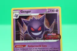 Pokemon TCG Gengar SWSH241 Lost Origin Black Star Prerelease Promo Holo NM/MT - Image 2