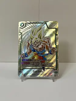 Son Goku FB05-119 Alt Art SCR NM - Dragon Ball Super Card Game - Fusion World - Image 1