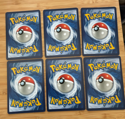 6 Custom Halloween Pokemon Trading Card tcg lot Snorlax Eevee Gengar Mew Cubone - Image 2