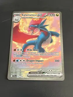 Pokemon Salamence ex 187/159 Special Illustration Rare Full Art Holo Card - Image 1