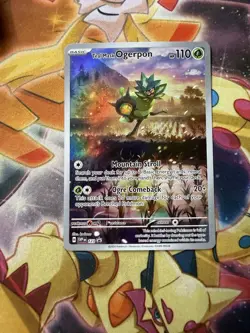 Teal Mask Ogerpon - 123 - SV: Scarlet & Violet Promo Cards Illustration Rare NM - Image 1