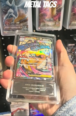 pokemon cards JPN. Metal Tags Mega Dragonite EX 232/193 MA PCG 10 - Image 2