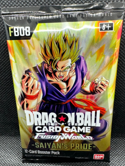 Dragon Ball Super Card Game TCG Fusion World FB08 Saiyan's Pride Booster Pack - Image 1