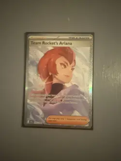 Team Rockets Ariana Holo Card Destined Rivals Series 237/182 Pokemon TCG Rare - Image 1