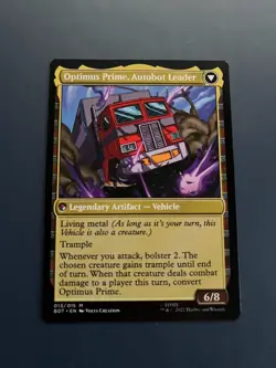 1x OPTIMUS PRIME, HERO - Transformers - MTG - Magic the Gathering - Image 2