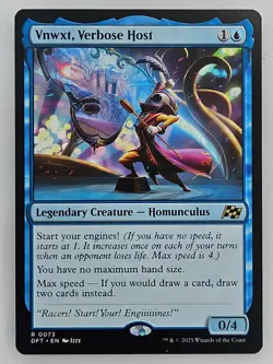 Magic The Gathering - 0073 Vnwxt, Verbose Host - Rare - Aetherdrift - Image 1